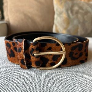 Cabi leopard belt size medium